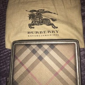 Burberry IPAD case NEW NEVER USED